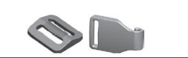 Eson headgear clips & buckle