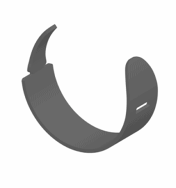 Opus tube anchoring strap only each